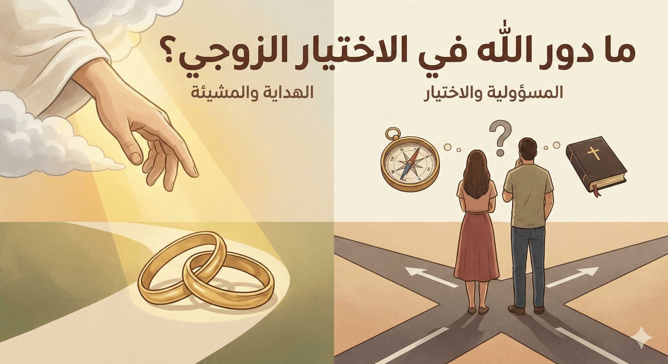 ما دور الله في الاختيار الزوجي؟